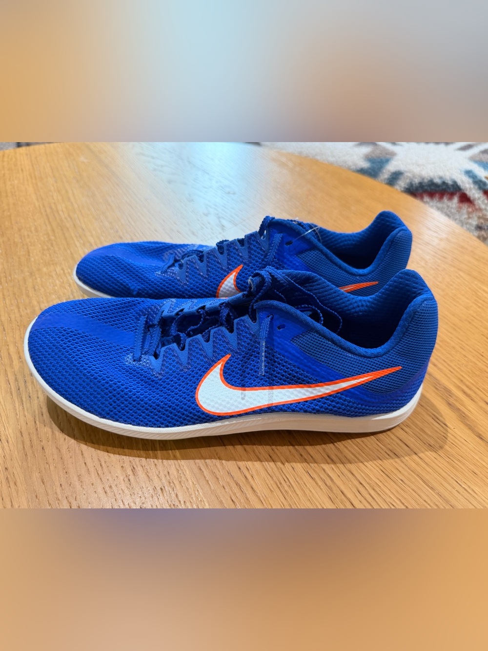 Nike Zoom Rival Track & Field Spikes Men's 10.5 Distance DC8725-401 Racer Blue